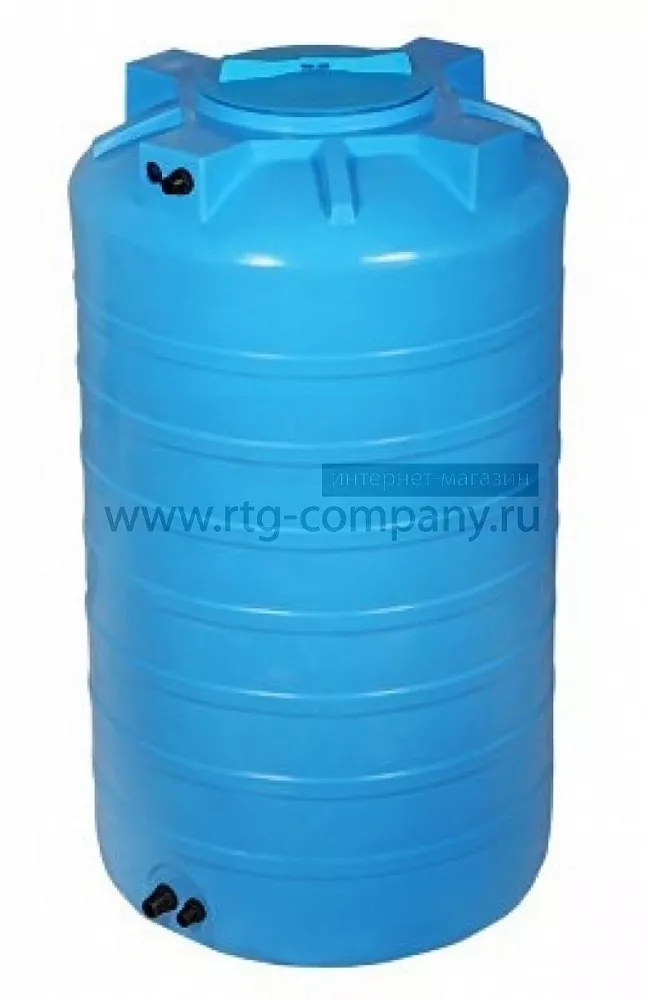 Бак для воды пластиковый   750 л ATV-750 синий без поплавка Акватек