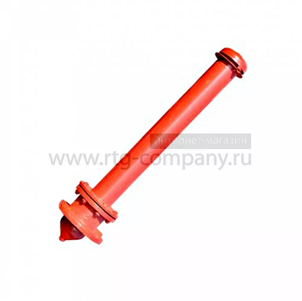 Гидрант пожарный длина 1,5 м стальной красный (Россия)