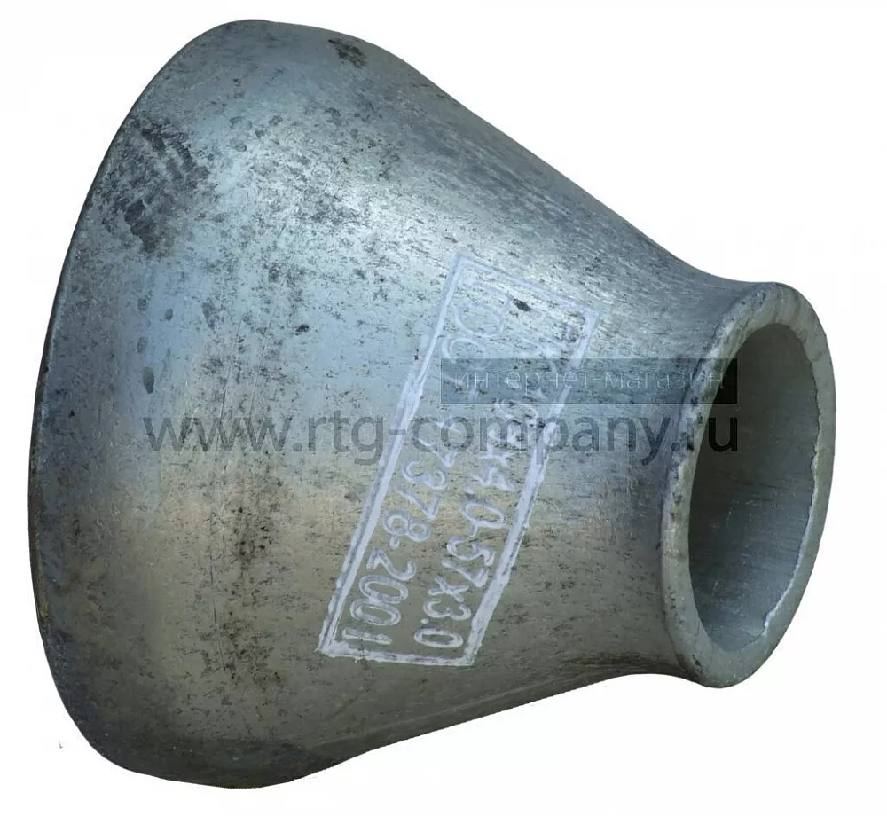 Переход стальной оцинкованный d 057*4х25*3 (ГОСТ 17378-2001)