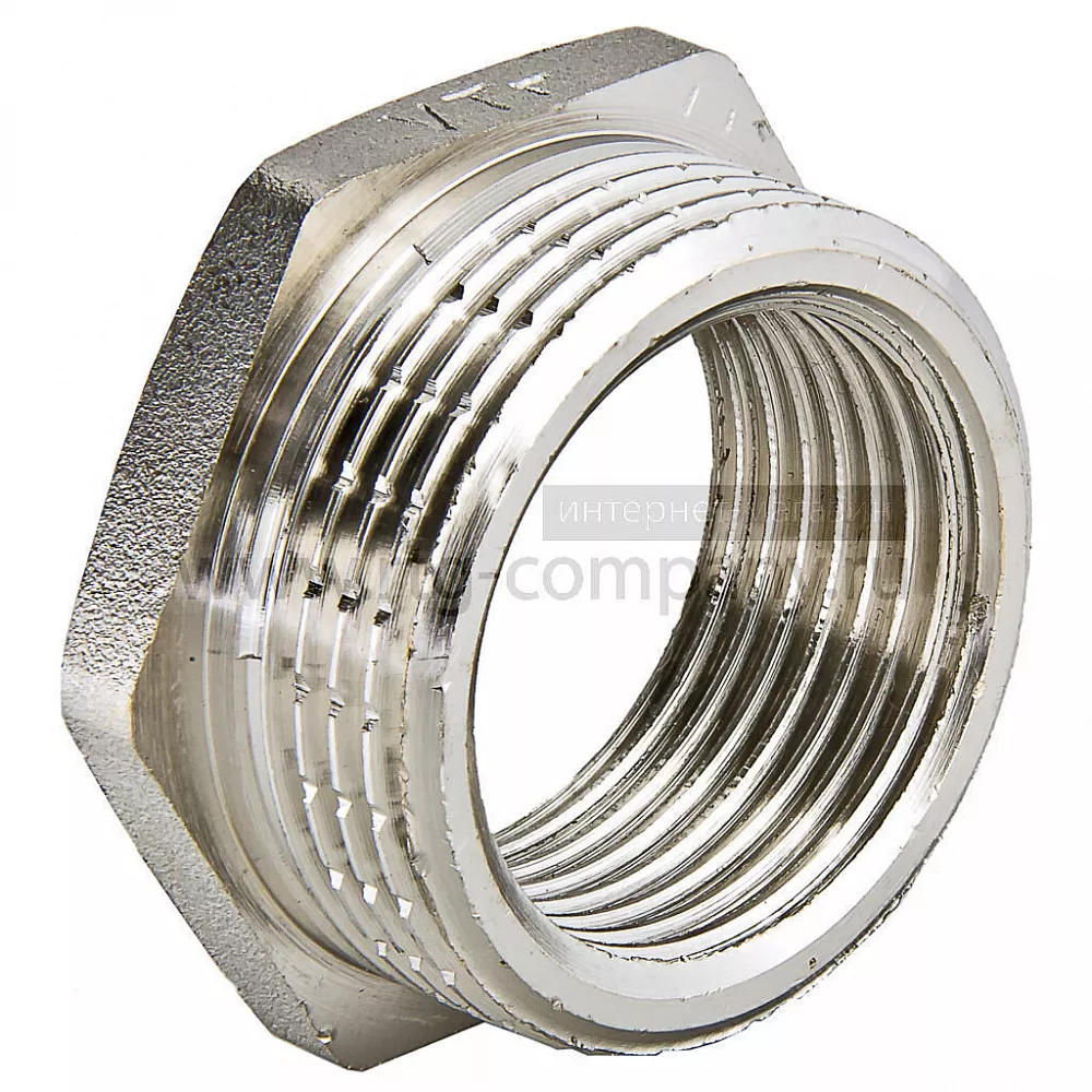 Переходник-футорка НВ наружная внутренняя резьба 3/8х1/4" (Valtec VT 581) уп 10 шт