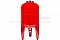 Бак-расширитель для отопления  50л. Красный (Джилекс) напольный 7750