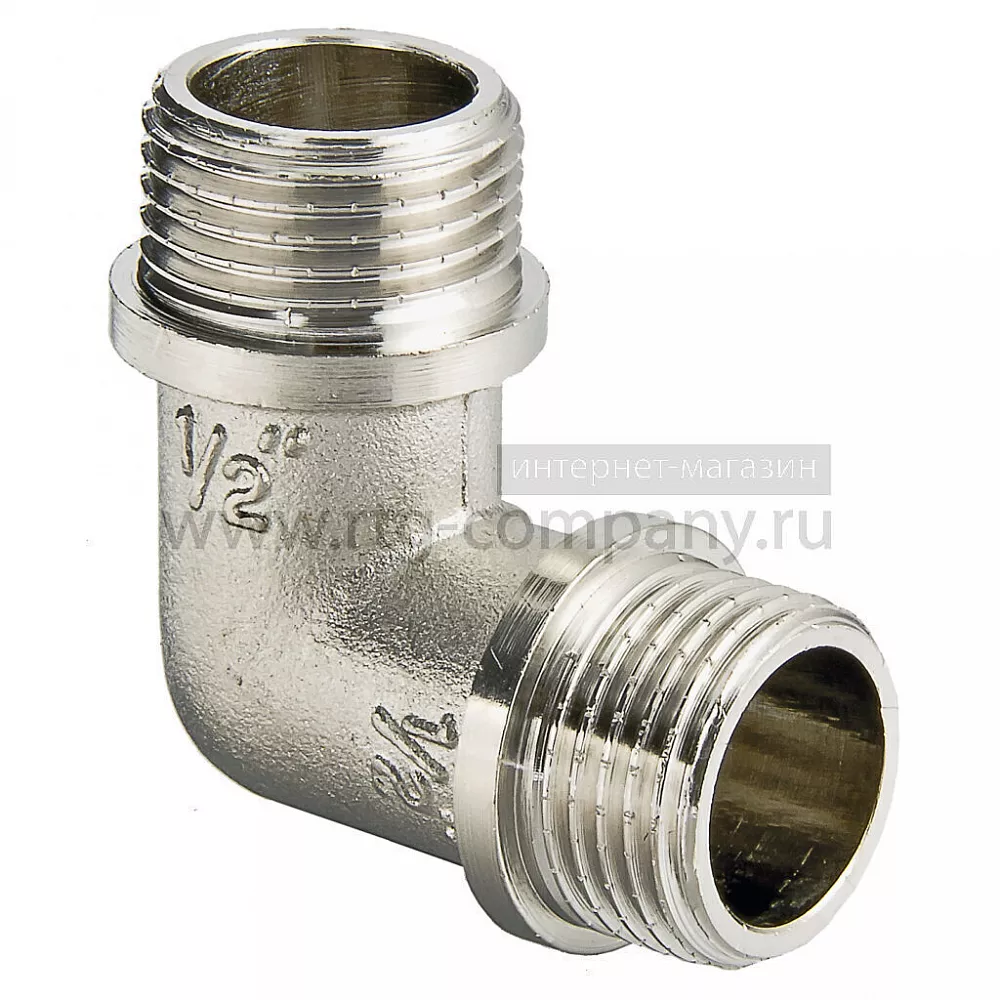 Угольник НН наружная резьба 3/4" (Valtec VT 93) уп 10 шт