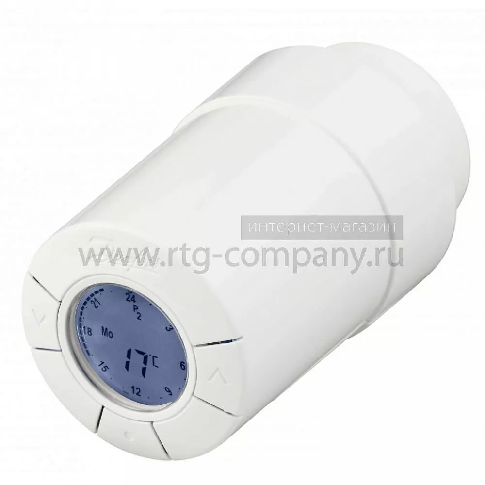 Термоголовка Danfoss Living Eco электромеханическая, присоединение клипсовое RTR+гайка М30х1,5 (014G005)