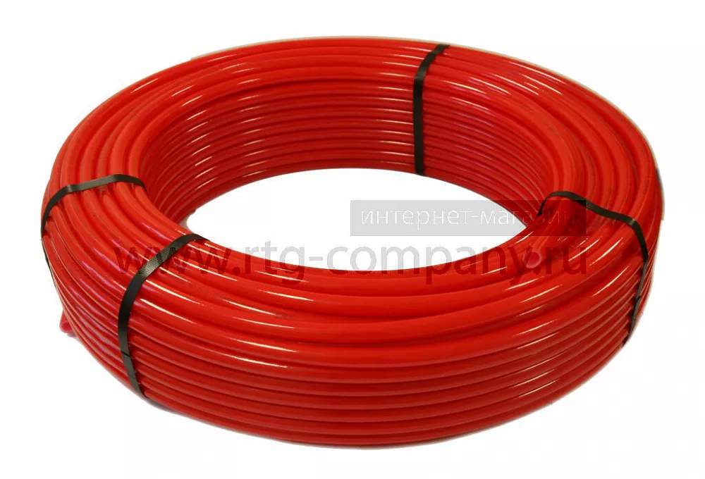 Труба из сшитого полиэтилена 32*3.0 PEX-b EVOH Altstream, красная (бухта 50м)